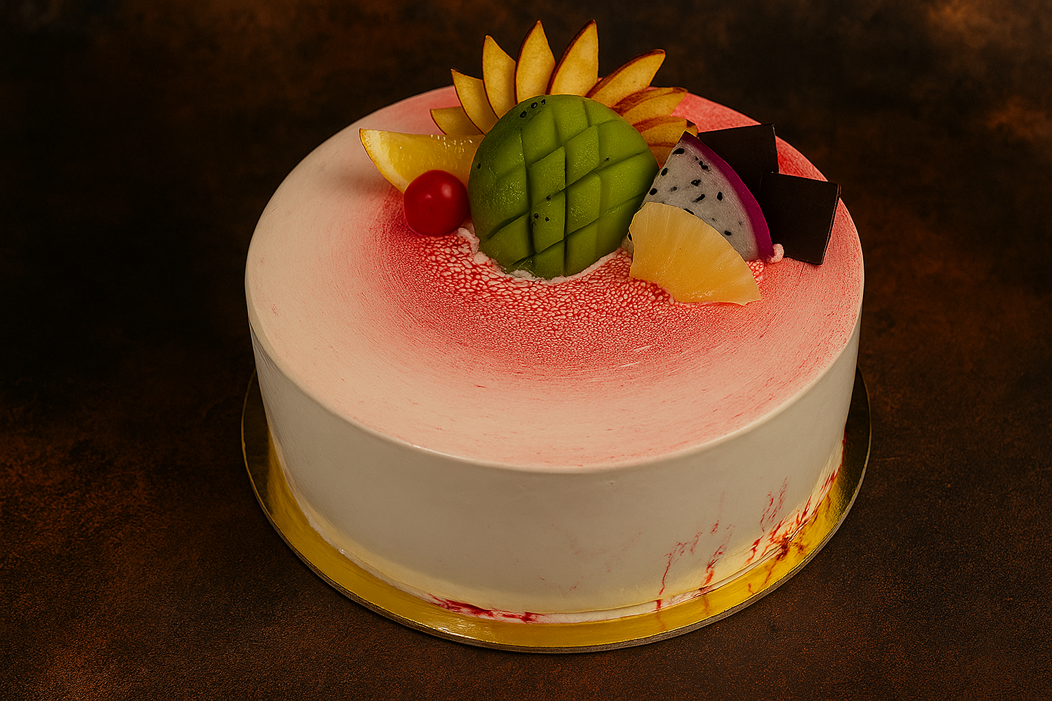 Fruit Cassata Cake