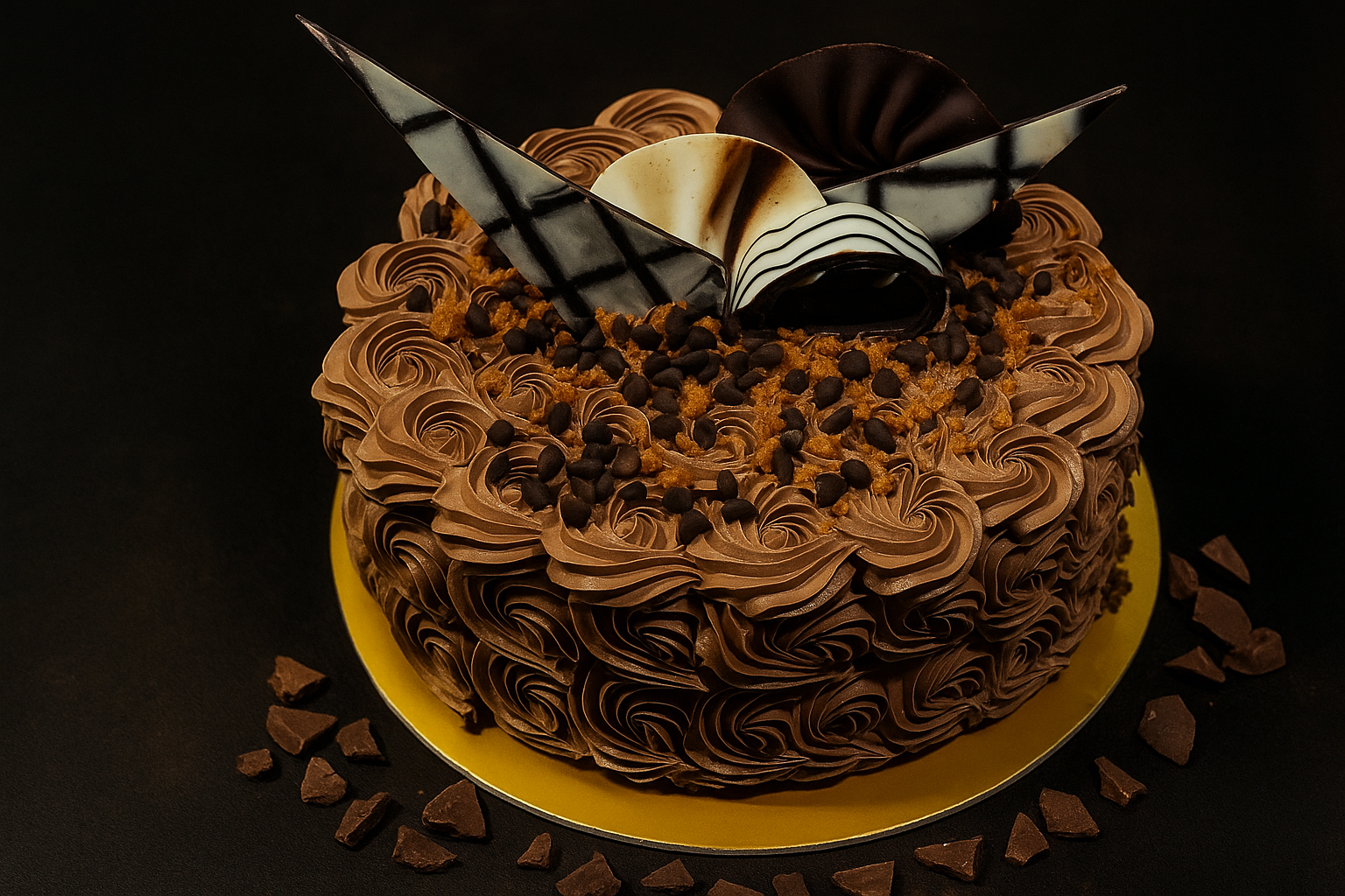 Choco Crunch Cake