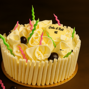 White Cigar Chocolate Cake